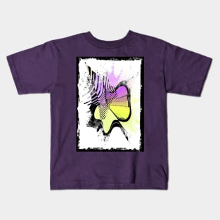 Colorful art splash Kids T-Shirt